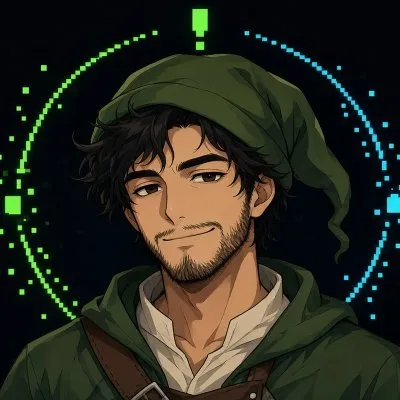 NPG avatar: a bearded NPC in a green cap